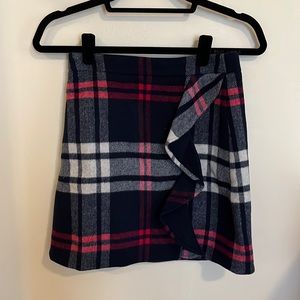 J. Crew Plaid Skirt